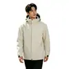 Invierno Nuevo Estilo Stock de Fabricante Disponible Personalización por Foto Exterior Cortavientos Impermeable Tres en Uno Conjunto de Dos Piezas