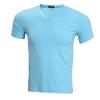 Fabricante Verano 2026 Nueva Camiseta de Hombre con Cuello en V Publicitaria Cultural Ropa de Trabajo Corporativa Camiseta de Manga Corta Venta al por Mayor