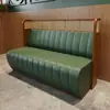 Combinação de Mesa e Cadeira para Restaurante Temático do Sudeste Asiático Café Estilo Retro Hong Kong Sala de Gelo Mesa Longa de Ardósia Restaurante de Lanches
