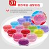 Masa de Cristal a Granel Slime para Niños Masa para Nariz Masa Transparente de Colores Puede Hacer Burbujas Masa de Gelatina Material Respetuoso con el Medio Ambiente