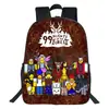 Mercancía de Juego Mochila de Dibujos Animados 99 Noches en el Bosque para Estudiantes de Primaria y Secundaria