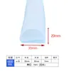Tira de Silicona en Forma de E Tira Selladora Resistente a Altas Temperaturas Tira de Goma de Silicona Tipo E para Arrocera Horno Máquina de Hornear Sellado de Bordes Tira Anticolisión Amortiguadora de Impactos Impermeable