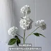 Arreglo floral artificial de hortensias de 4 cabezas para decoración de bodas, decoración de pared de flores, decoración de hotel serie fantasía Jardín de Monet