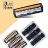 Barbeador Manual Premium com Lâminas de 3 Camadas para Homens, Barbeador Descartável Portátil, Atacado para Exportação
