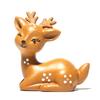 Mascota de Té de Arena Púrpura Yixing Ciervo Sika Adorno Escultura Dibujos Animados Juego de Té de Una Sola Vía Artesanías de Cerámica Creativas