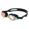 Nuevo modelo de gafas de natación para adultos, gafas de natación de silicona antivaho transfronterizas japonesas y coreanas, gafas de natación impermeables con recubrimiento electroplateado para exteriores para hombres y mujeres