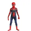 Macacão Aranha Halloween Cosplay Fantasia Adulto e Crianças Macacão Terno Série Herói