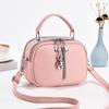 Nuevo Bolso Cuadrado Pequeño Bolso Redondo Pequeño Bolso de Hombro Bolso Transfronterizo Gran Capacidad Transfronterizo Combinable Bolso Cruzado de Alto Valor para Mujer
