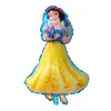 Nuevo Globo de Película de Aluminio de 18 Pulgadas 8 Princesas Bella Durmiente Blancanieves Cenicienta Decoración de Fiesta de Cumpleaños