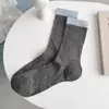 Calcetines de Bloques de Color para Mujer, Calcetines Finos de Verano hasta la Pantorrilla, Estilo Ballet, Malla Hueca, Transpirables, Algodón Peinado, Calcetines para Mujer sin Costuras al por Mayor