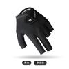 Guantes de Billar para Hombres y Mujeres en Verano, Transpirables, Resistentes al Desgaste y Cómodos, Guantes Individuales Antideslizantes de Medio Dedo Finos para Snooker que Absorben el Sudor