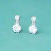 Plata de Ley S925 Elegante y Conmovedor Lágrimas de Sirena Colgante de Moda Diseño Nicho para Mujer Decoración Colgante Cadena Elegante de Hueso de Serpiente