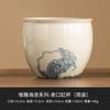 Taza Cilíndrica con Cordón de Onda Apilada de Fábrica Taza de Té de Cerámica Pintada a Mano Taza Maestra Juego de Té Kung Fu Simple Taza de Té Taza Individual