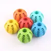 Pelota dispensadora de premios de sandía Juguete de pelota para mascotas Pelota de comida para perros Pelota masticable para perros Pelota de goma para limpieza de dientes de perro Juguete para mascotas