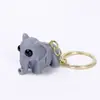 Llavero Colgante Impreso en 3D Animal Lindo Accesorio Articulado Móvil Decoración Colgante para Bolso