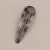 Pinza para el pelo de clip Bb de concha de tortuga esmerilada de alta gama europea y americana transfronteriza de 5 cm con estampado de concha de tortuga para flequillo de niñas, venta al por mayor de fábrica
