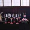 Juego de Decantador y Copas de Vino Tinto Esmaltadas Europeas Caja de Regalo Personalizada Creativa para el Hogar Venta al por Mayor