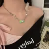 Colar Câmera Gatinho Colorido Dopamina de Verão para Mulheres, Corrente de Suéter Doce e Fofa de Nicho, Acessório Longo Personalizado