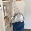 Bolsa de Axila de Luxo Vintage Bolsa de Boliche 2026 Nova Bolsa de Ombro Simples Feminina Bolsa Almofada de Grande Capacidade