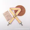 Nuevo Correa Ancha de 3.8cm Colorida Degradada Engrosada para Hombro Único Cruzada Larga Accesorios de Bolso para Mujer Correa Transfronteriza