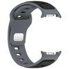 Adecuado para Samsung Galaxy Watch8 Hebilla Inversa Diamante Dos Tonos Reloj 9 Clásico Correa de Silicona de Repuesto