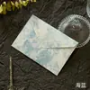 Zao Mo Envelope Dourado Papel de Carta conjunto Estilo Nacional Vintage Alto Valor de Cor Papel Especial Convite Cartão Postal Envelope Pintado