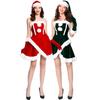 M-XL Nuevo Lindo Temática Navideña Japonesa y Coreana Fiesta Disfraz Navideño Atrevido sin Tirantes Atuendo Navideño Disfraz de Presentación