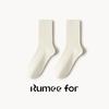 Calcetines para Mujer en Otoño e Invierno con forro polar Engrosados Lana Sin costuras Calcetines de Luna Calcetines Largos para Invierno Cálidos Calcetines Apilados para Dama