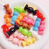 Cuentas de caramelo de pintura de colores, joyería artesanal, cadena para teléfono móvil, cuentas sueltas, cuentas inferiores pintadas a mano, cuentas acrílicas sueltas