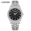 Relógio de Pulso Longbo 83622 Quartzo Dropshipping Fabricante Venda Direta Relógio Simples Casual À Prova D'água Relógio para Casal