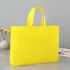 Bolsa Não Tecida Bolsa de Mão para Casa Embalagem Sacola de Compras Sacola de Presente Sacola de Roupas Bolsa com Abertura Sacola Ecológica Atacado