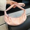 Elegante bolso bandolera de moda combinable con todo, bolso vintage plisado tipo bola de masa para mujer, nuevo bolso de hombro bajo el brazo estilo perezoso 2025