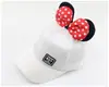 Gorra de Malla con Lazo para Niñas Venta al por Mayor Verano Nuevo Sombrero de Protección Solar Estilo Coreano ins Dulce Gorra de Béisbol para Niños Transfronterizo
