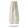 Coleção Outono 2026: Calça Comprida Tecido Composto Estilo Linho HK26152, Tamanhos M-5XL, HK26998 - Especial P25