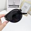 Gafas de sol plegables de fábrica 2022, nuevas, con personalidad de moda, gafas de sol láser para adultos, gafas deportivas, gafas de sol que combinan con todo.