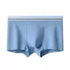 Nova Roupa Íntima Masculina Algodão 10A Antibacteriana Sem Costura Cuecas Boxer Simples e Estilosas para Negócios
