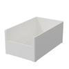 Caja de almacenamiento de artículos diversos para el hogar, cesta de almacenamiento de plástico, para dormitorio, sala de estar, refrigerio, juguetes, caja de ajuste extragrande y gruesa.