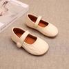Zapatos de Cuero Pequeños para Niñas Primavera y Otoño 2025 Nuevos Zapatos de Princesa para Niños Zapatos tipo mocasín de Suela Blanda para Niñita Zapatos de Bebé Zapatos Planos a la Moda