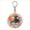 Hell Music Keychain Animação em torno de sapinhos Maru Ehai Ya Esquerda Pendurado Batalhão Guarda Gangue Zuo Chefu Zhi Pingente Acrílico