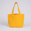 Atacado do fabricante todo em algodão liso em estoque para DIY pintado à mão grafite fazendo mini bolsa de lona bolsa de compras de ombro único bolsa com logotipo