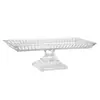 Prato de Cristal com Pé Lys 34cm x 17cm x 11cm - Wolff