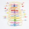 Venta Directa de Fábrica pulsera de flor de encaje estrellado flor seca estilo pastoral dulce fresco tejido a mano punto escénico venta caliente