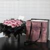 Flor Eterna Flor de Jabón Ramo de Rosas Producto Terminado Flor de Ciruelo Artificial Cubo de Abrazo Qixi Cumpleaños Día de San Valentín Regalo