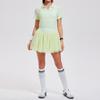 Traje Deportivo para Mujer 2025 Nuevo Bádminton Tenis Correr Camisa Polo Manga Corta Delgado Secado Rápido Camiseta Falda Abullonada