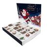 Amazon Calendario de Adviento Navideño Caja Sorpresa Calendario de Cuenta Regresiva Copo de Nieve Caja de Cuenta Regresiva Desgarrable Regalo