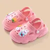Chinelos Infantis Fofos de Verão para Pais e Filhos, Chinelos para Casa e Interior, Sapatos de Verão para Exterior, Sapatos de Praia para Exterior, Solado Macio, Roupa Externa