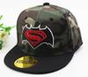Gorra de Béisbol Infantil Europea y Americana Bordada de Dibujos Animados de la Superliga Camuflaje Letra Gorra de Baile Urbano