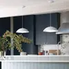 Estilo Minimalista Nórdico Restaurante Bar Lámpara Colgante Simple de una Cabeza Estilo Ins Color Sólido Cafetería Tienda de Té con Leche Cocina Lámpara Colgante