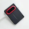 Adequado para capa de celular Huawei PuraXmax, capa rígida simples de couro liso com cobertura total, Pura X Max anti-queda, design de alta qualidade