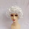 Peluca de Cabello Corto Rizado para Carnaval Ligeramente Ondulado Set Peluca Sintética de Cabello Corto Esponjoso de Comercio Exterior Casco Estilo Corto Rizos Pequeños